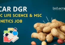 ICAR DGR Bsc Life Science & Msc Genetics Job – Young Professional Post ICAR DGR Hiring Biotechnology