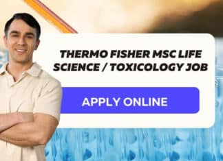 Thermo Fisher MSc Job