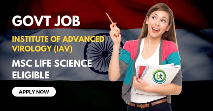 Govt Life Science Jobs