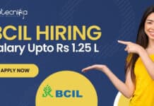 BCIL Biotech Job