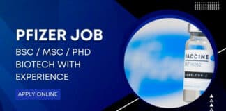 Pfizer Latest Biotech Job