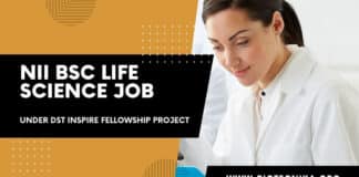 NII Bsc Life Science