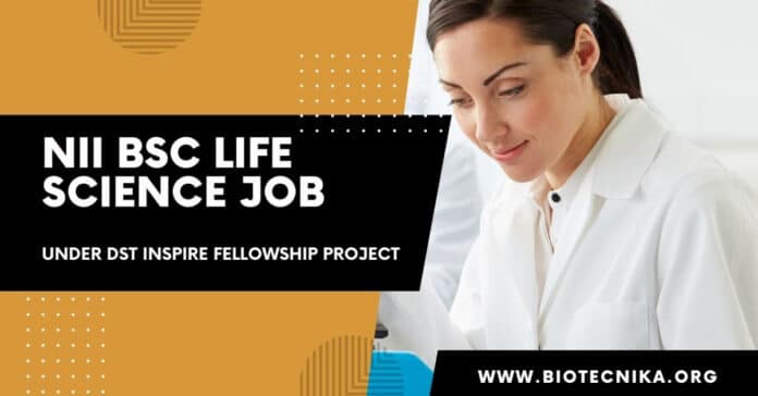 NII Bsc Life Science