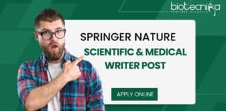 Springer Medical Writer