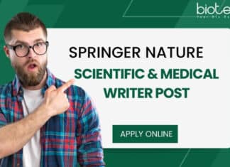 Springer Medical Writer