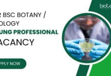 IIHR BSc Botany / Zoology Young Professional Vacancy – Applications Invited IIHR BSc Botany