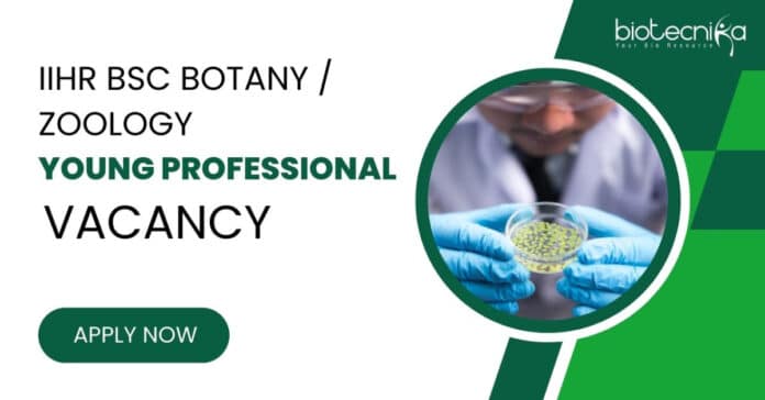 IIHR BSc Botany