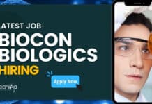 Biocon Biologics Hiring ! Check Details & Apply Biocon Biologics Job