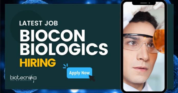 Biocon Biologics Job