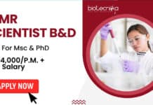 ICMR Hiring For Scientist B & D Post For Msc & PhD – Rs 54,000/P.M. + HRA Salary ICMR Scientist B & D