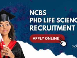 NCBS PhD Life Science