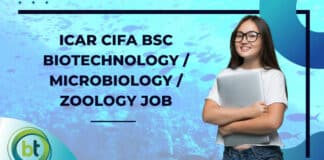 ICAR CIFA BSc Biotechnology