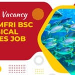 ICAR CMFRI Multiple Job