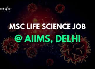 AIIMS Life Science Job