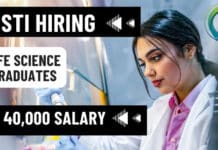 THSTI Hiring Life Science Graduates – Rs. 40,000 Salary THSTI Hiring Life Science