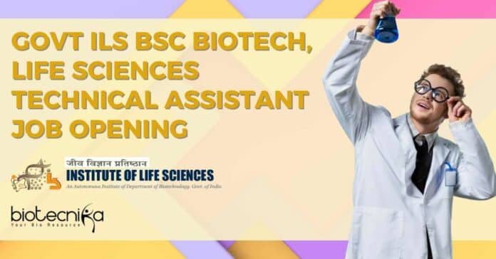 Govt ILS BSc Biotech