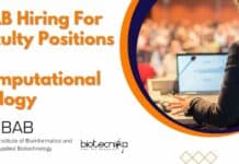 IBAB Hiring For Faculty Positions In Computational Biology IBAB Hiring For Faculty