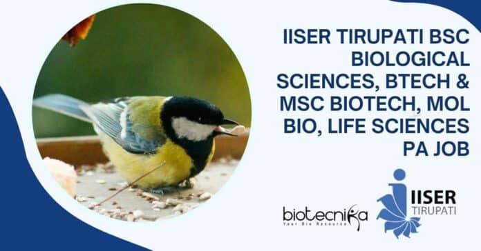 IISER Tirupati BSc Biological