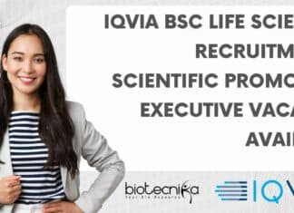 IQVIA BSc Job Opening