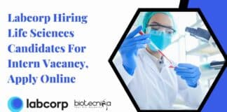Labcorp Hiring Life Sciences
