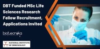 MSc JRF Post 2022
