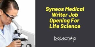 Medical Writer Job Syneos