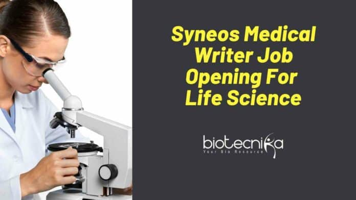 Medical Writer Job Syneos