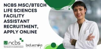 NCBS Life Science Post