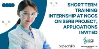 NCCS Short-term Training Internship 2022