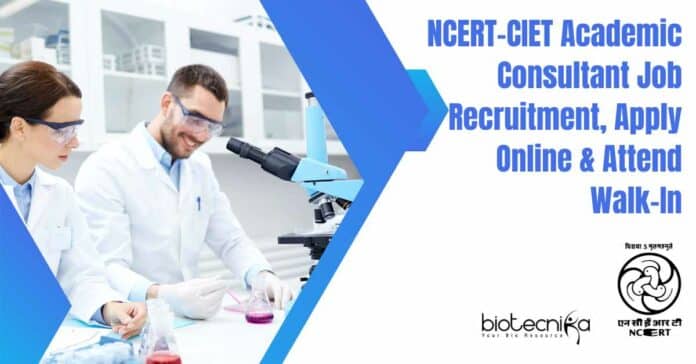 NCERT-CIET Job