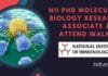 NII PhD Molecular Biology