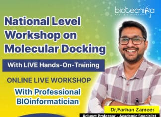 Molecular Docking National Workshop With LIVE Hands-On-Training
