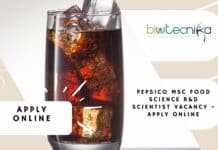 PepsiCo MSc Food Science R&D Scientist Vacancy – Apply Online PepsiCo MSc Food Science R&D Scientist Vacancy - Apply Online