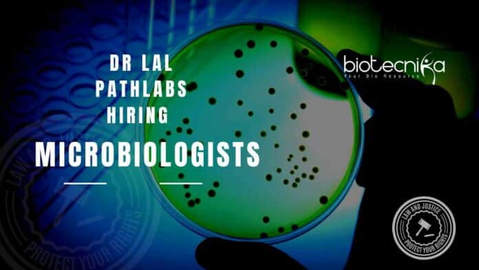 Latest Microbiologist Job