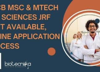 RGCB JRF Post Available
