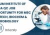 Serum Institute of India QC Job Opportunity For MSc Biotech, Biochem & Microbiology Serum Institute of India QC