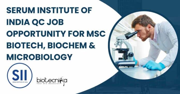 Serum Institute of India QC