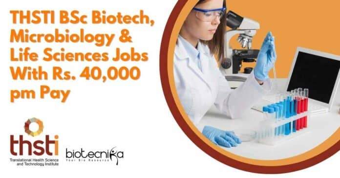 THSTI BSc Biotech