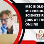 MSc Biology, Microbiology & Life Sciences Research Jobs at THSTI, Apply Online THSTI Vacancies For Biology