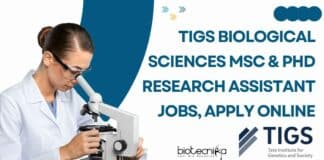 TIGS Biological Sciences MSc