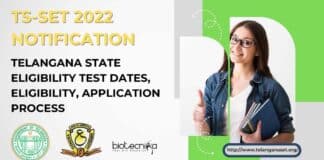 TS-SET 2022 Notification - Telangana State Eligibility Test Dates, Eligibility, Application Process