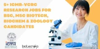 VCRC Research Jobs 2022