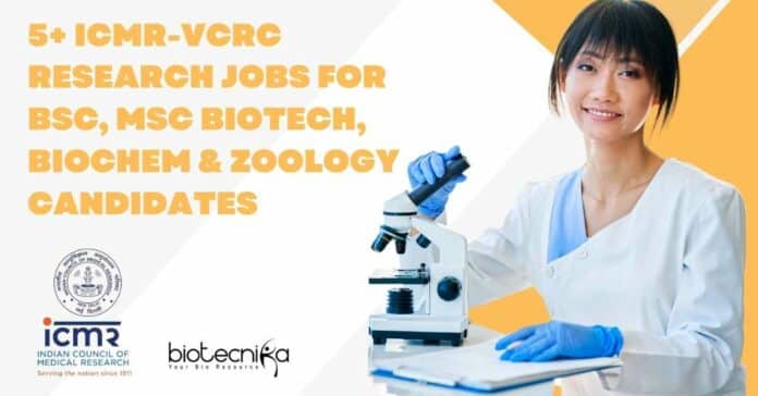 VCRC Research Jobs 2022