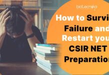 How To Survive Failure & Restart Your CSIR NET Exam Preparation? Restart CSIR NET Exam Preparation