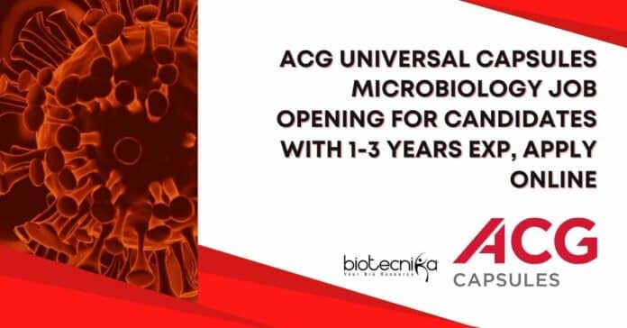 ACG Universal Capsules Microbiology