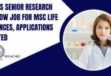 AIIMS Senior Research Fellow Job For MSc Life Sciences, Applications Invited AIIMS Delhi MSc SRF Job