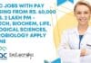 BIRAC Jobs With Pay Ranging From Rs. 60,000 to Rs. 2 Lakh pm – Biotech, Biochem, Life, Biological Sciences, Microbiology Apply Online BIRAC Jobs For Biotech
