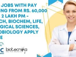 BIRAC Jobs For Biotech