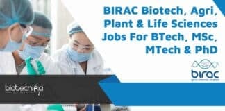 BIRAC Recruitment Latest