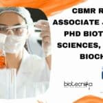 CBMR Research Associate Jobs
